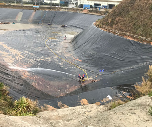 二道废水池清理